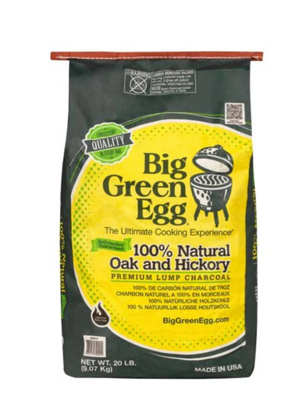 Premium Bio-Holzkohle von Big Green Egg