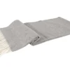 Premium Kuscheldecke in hellgrau