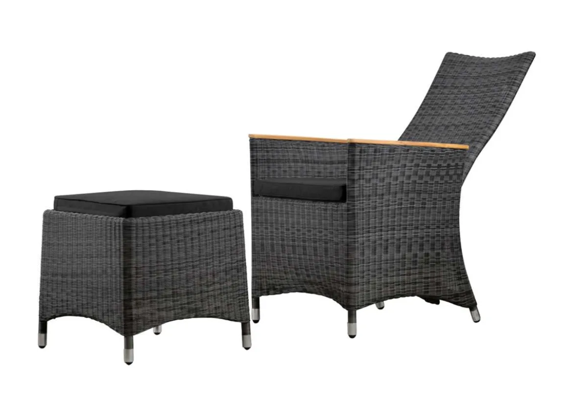 Rattan Geflecht Hocker Camden