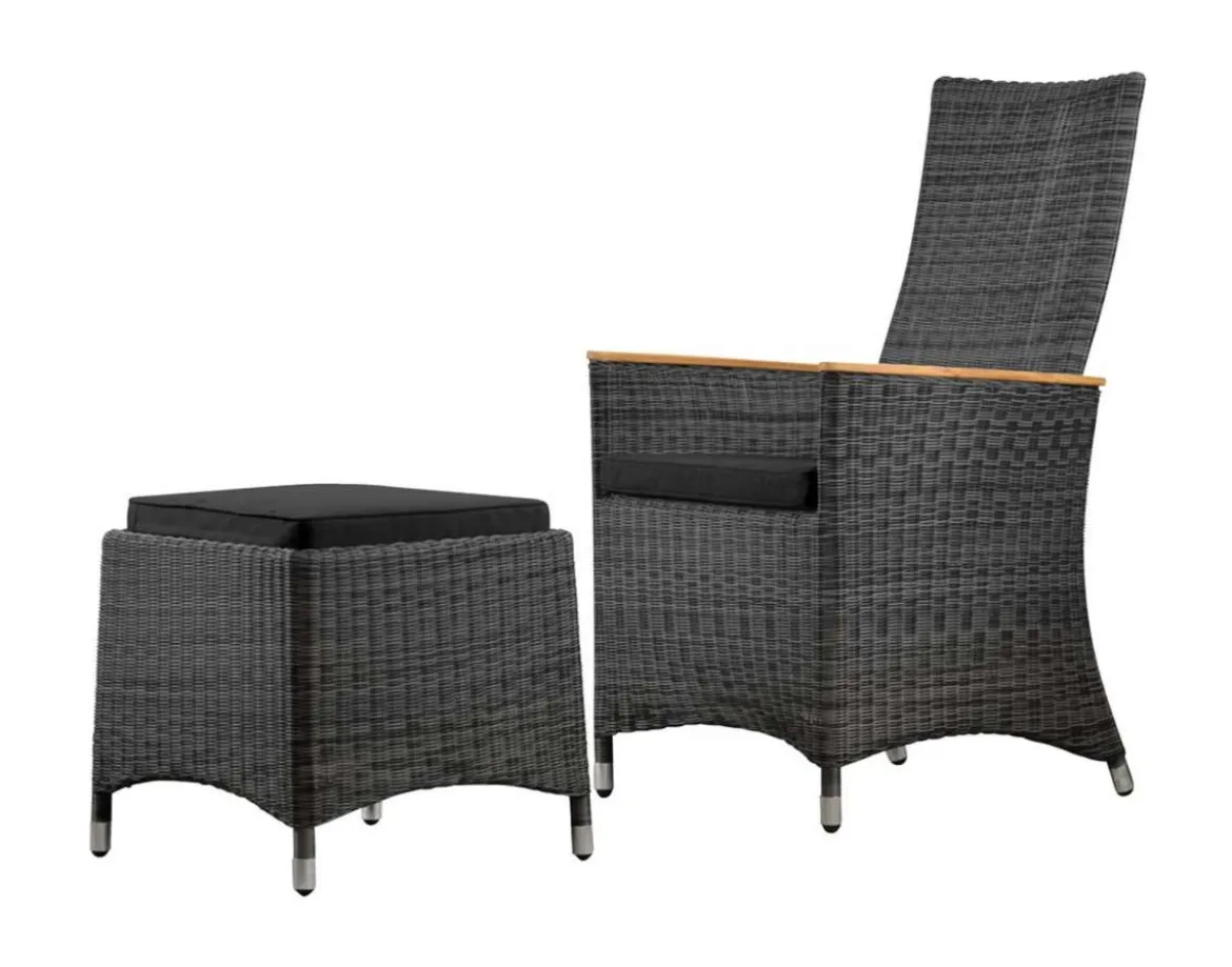 Rattan Geflecht Relaxsessel Camden
