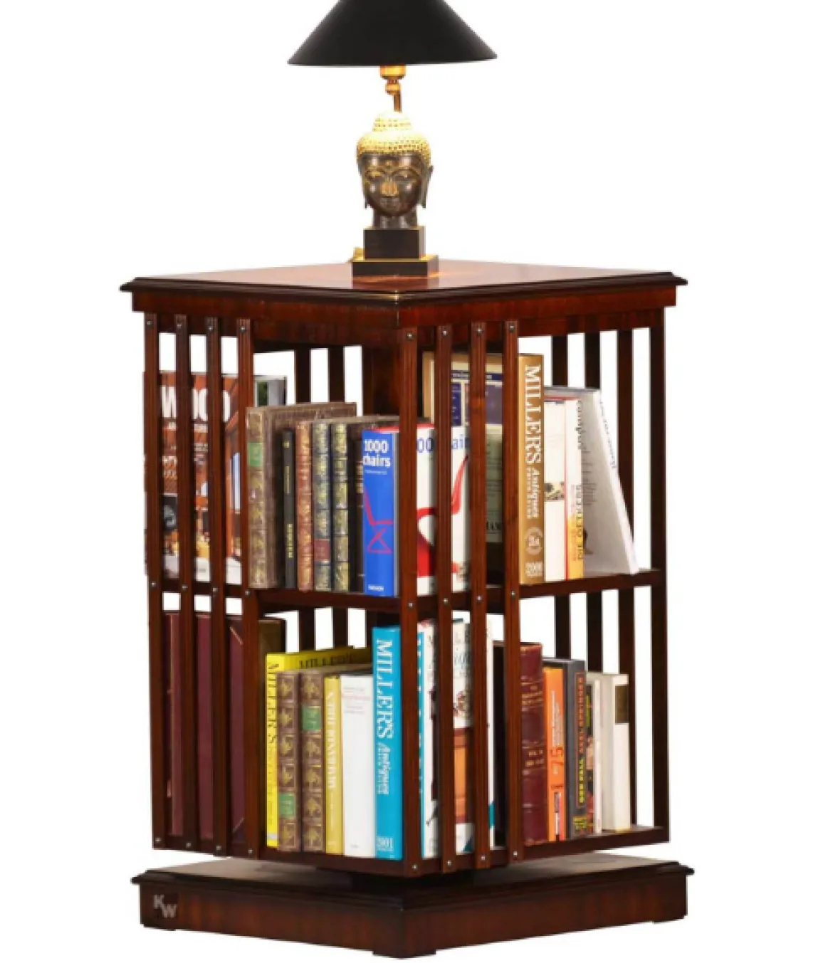 Revolving Bookcase Mahagoni