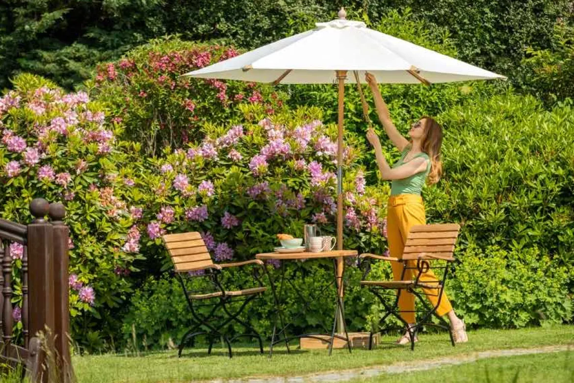 Runder Klapptisch Bellevue 90cm