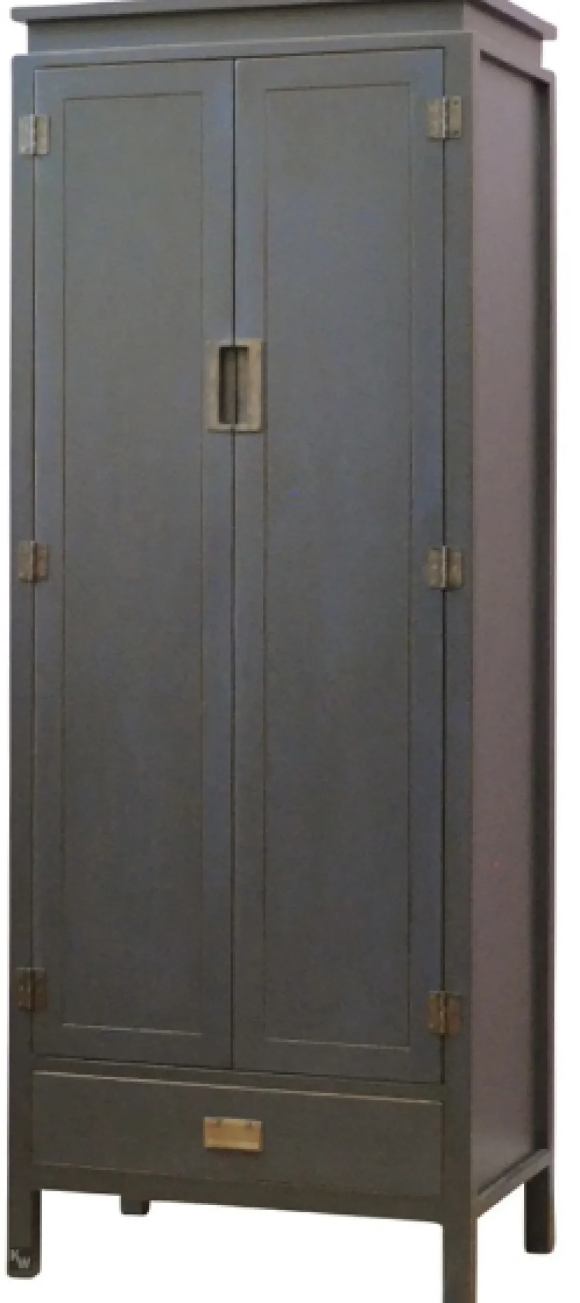 Schrank grau