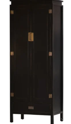 Schrank schwarz asiatsicher Stil