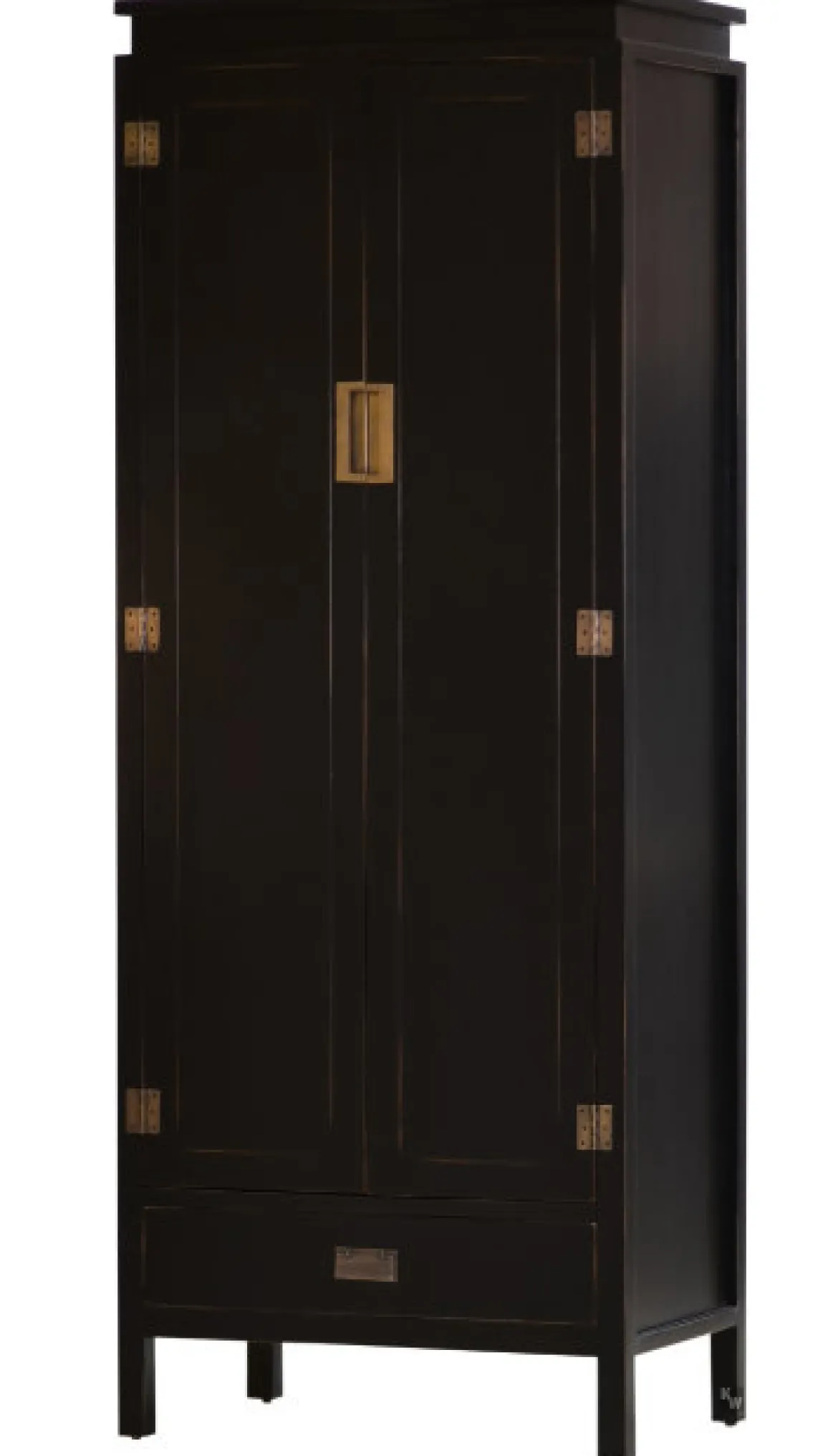 Schrank schwarz asiatsicher Stil