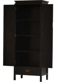 Schrank schwarz asiatsicher Stil