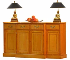 Sideboard 4-türig Breakfront Eibe