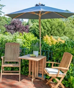 Sonnenschirm anthrazit Sunshine Style 240 cm