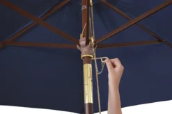 Sonnenschirm blau Sunshine 240 cm