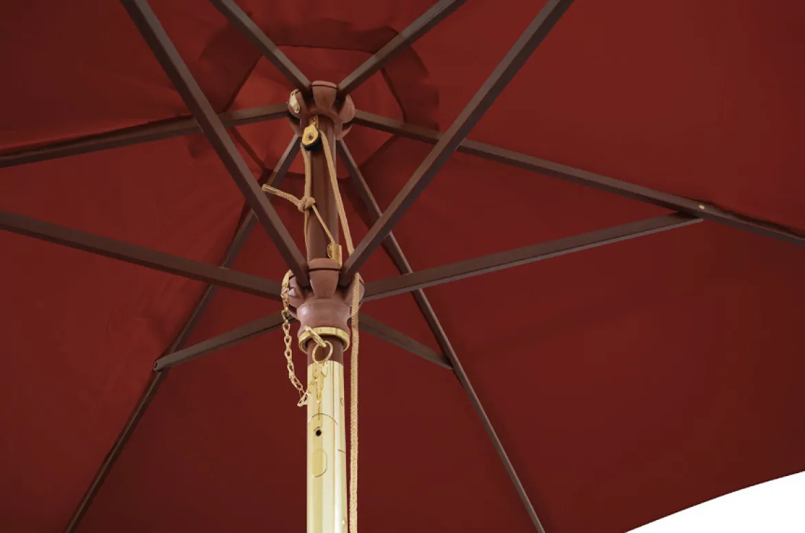 Sonnenschirm rot Sunshine 240 cm