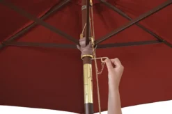 Sonnenschirm rot Sunshine 240 cm