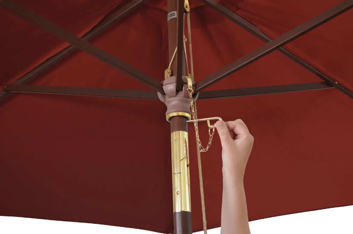 Sonnenschirm rot Sunshine 240 cm
