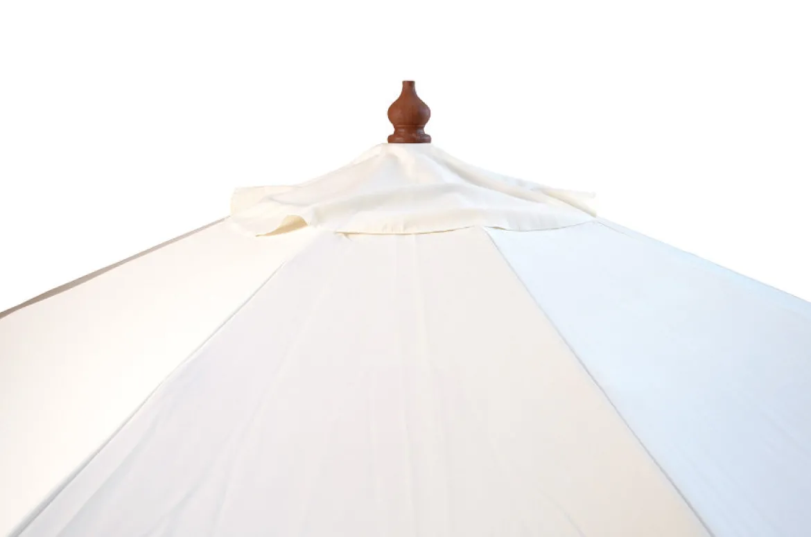 Sonnenschirm weiß Sunshine 300 cm