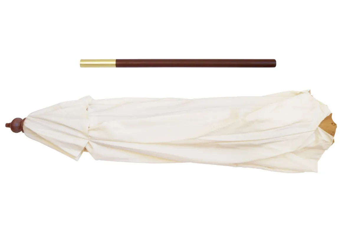 Sonnenschirm weiß Sunshine 300 cm