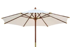 Sonnenschirm weiß Sunshine 350 cm