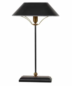 Stablampe schwarzsilber patiniert