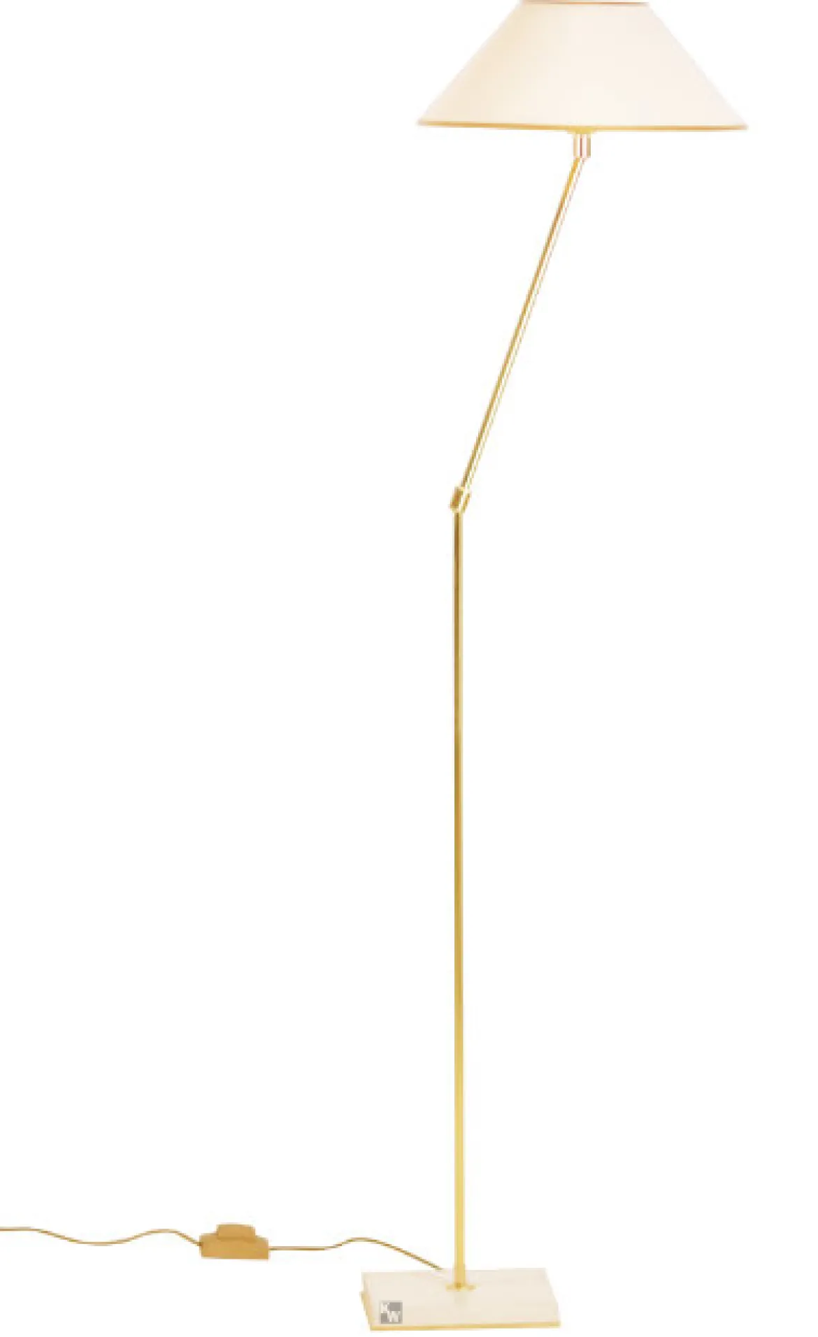 Stehlampe Doppelknick
