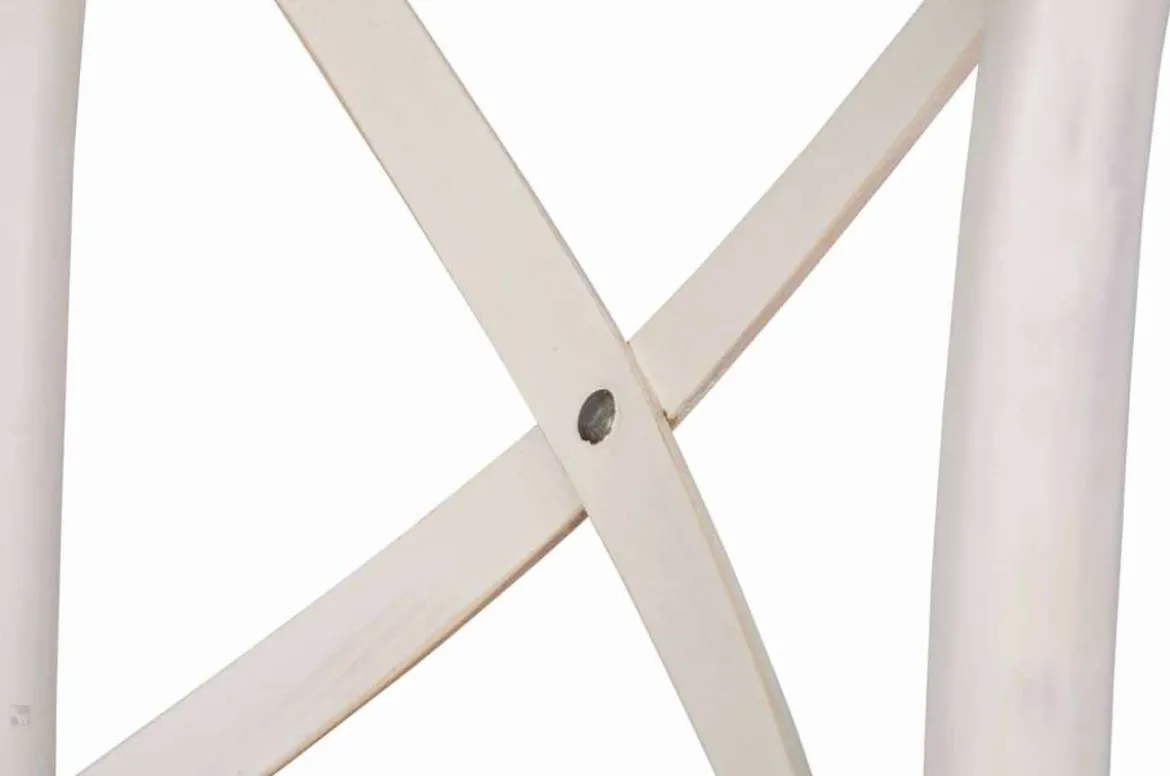 Stuhl im thonet-Stil antikweiß
