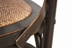 Stuhl im Thonet-Stil schwarz