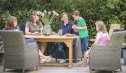 Teak Ausziehtisch Brighton oval