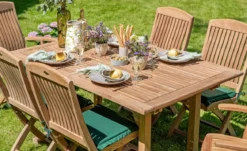Teak Ausziehtisch Brighton rechteckig 240 cm