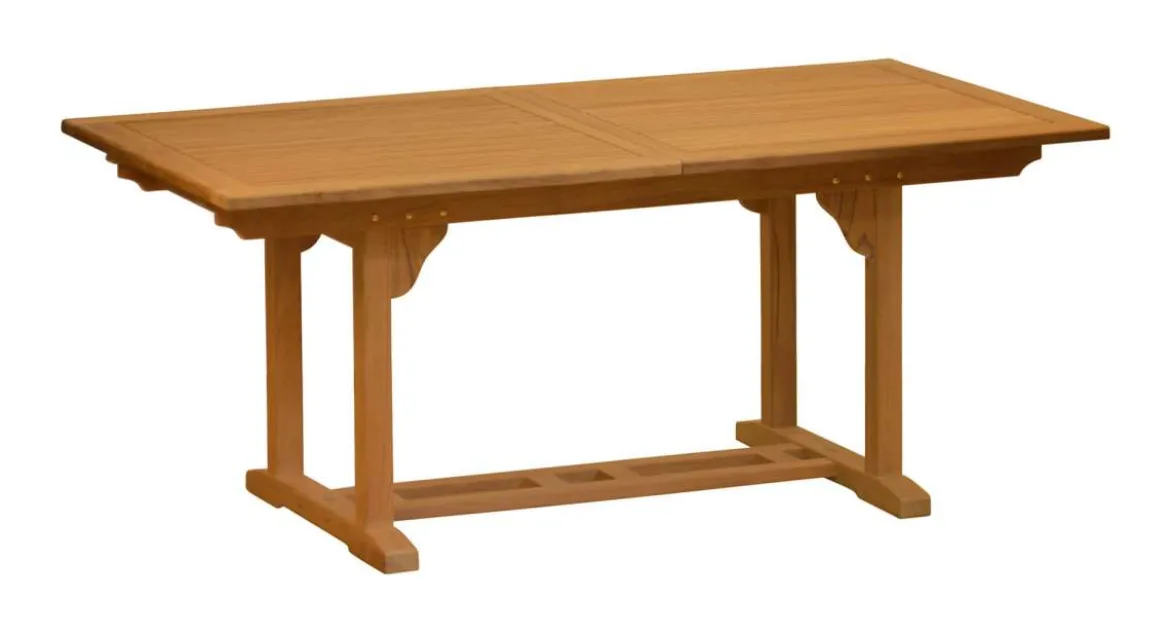Teak Ausziehtisch Brighton rechteckig