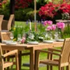 Teak Ausziehtisch Notting Hill 120 cm