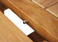 Teak Ausziehtisch oval 120 cm Orvieto