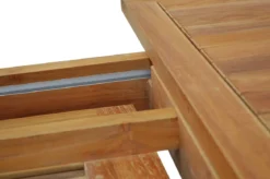 Teak Ausziehtisch Padua quadratisch