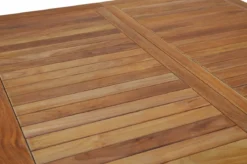 Teak Ausziehtisch Padua quadratisch