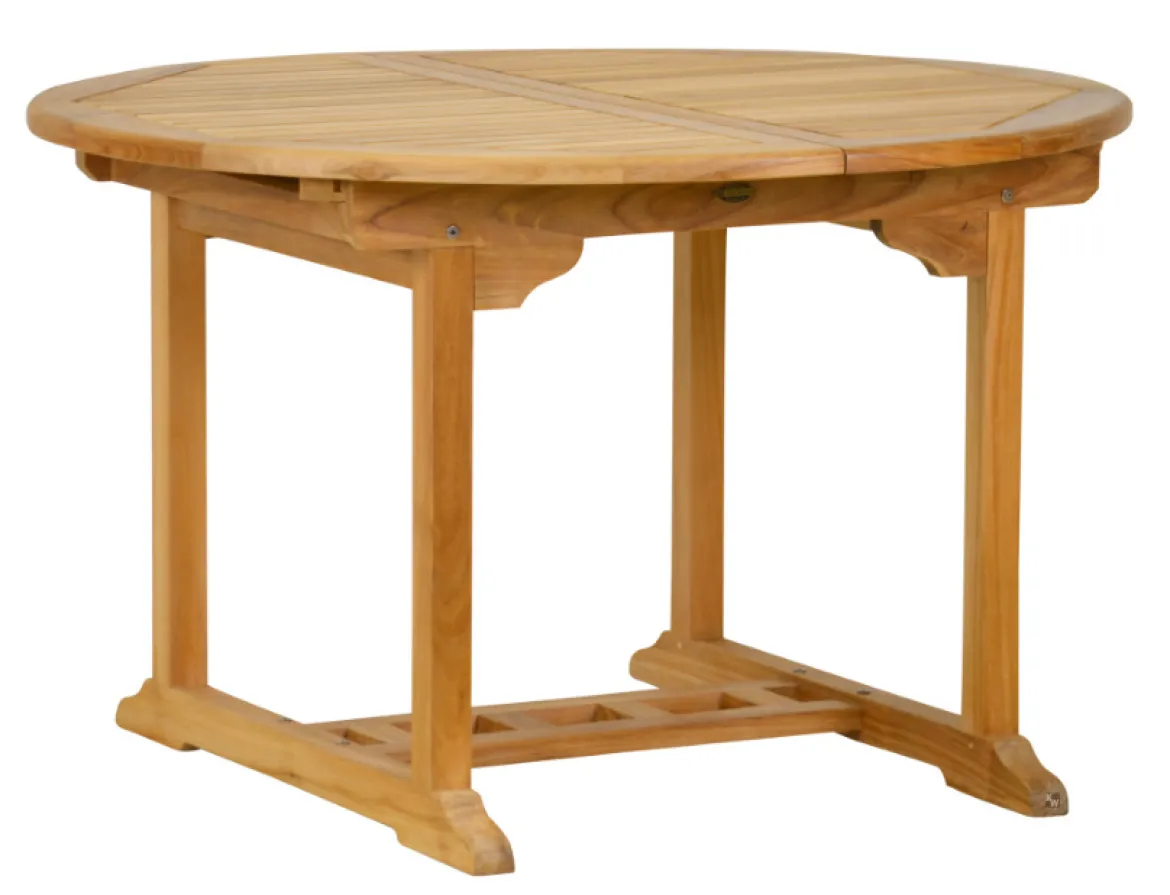 Teak Ausziehtisch rund Rondo