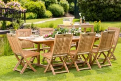 Teak Ausziehtisch Tivoli 140 cm