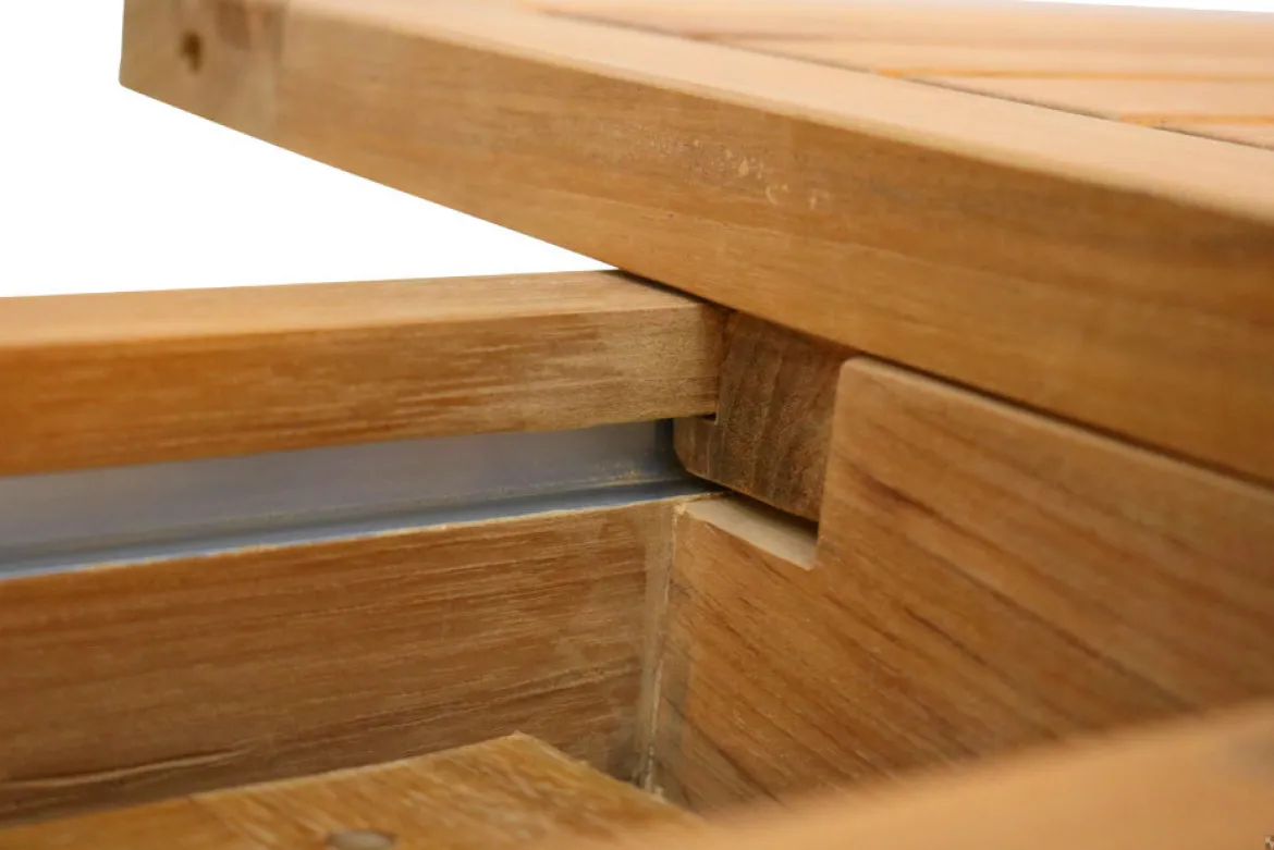 Teak Ausziehtisch Tivoli 140 cm