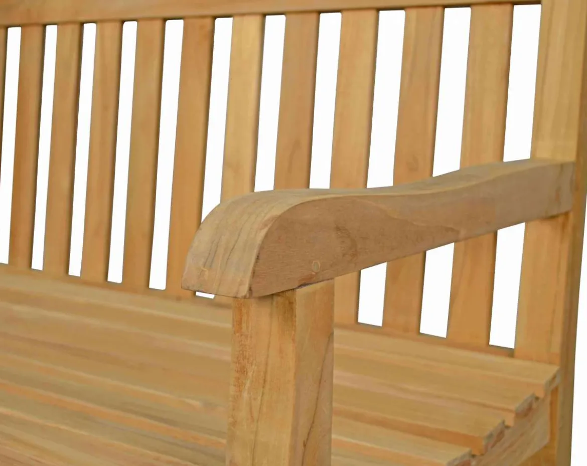 Teak Bank Andorra 110 cm