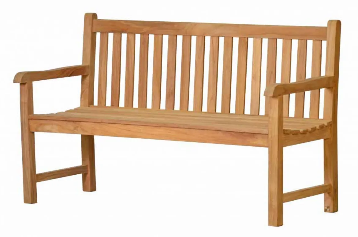Teak Bank Andorra 110 cm