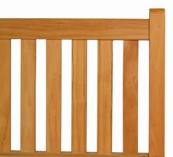 Teak Bank Andorra ohne Armlehnen 130 cm
