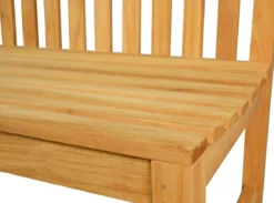 Teak Bank Andorra ohne Armlehnen 130 cm