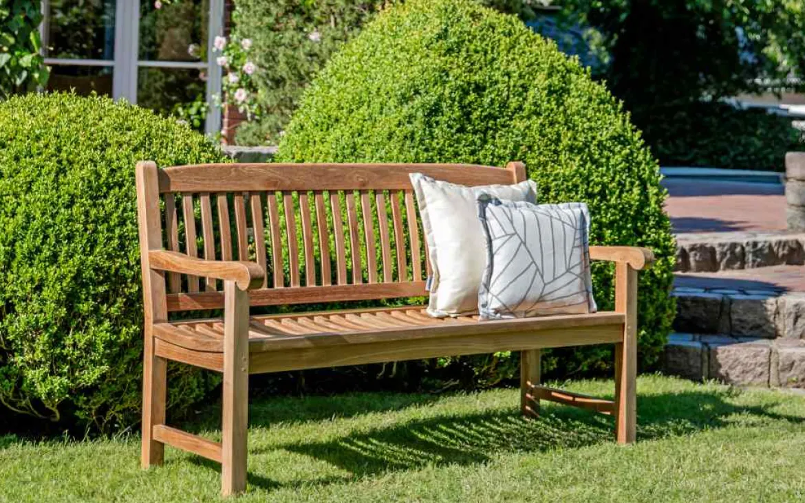 Teak Bank Messina 130 cm