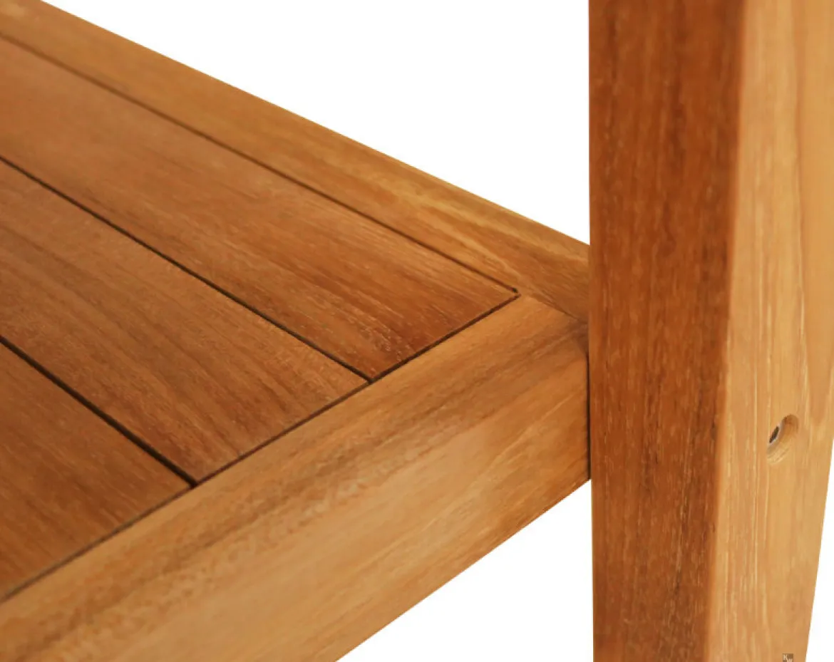 Teak Beistelltisch Cuneo 2 Ebenen