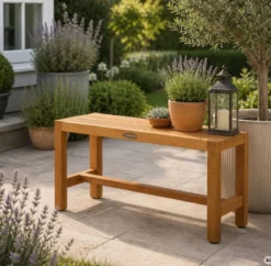 Teak Beistelltisch Luna