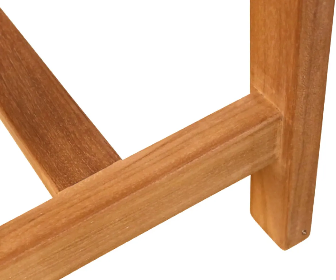 Teak Beistelltisch Luna