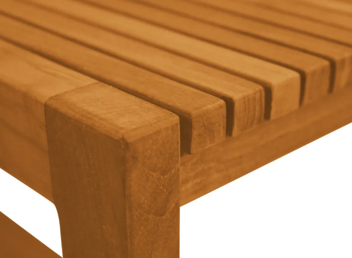 Teak Beistelltisch Sanremo