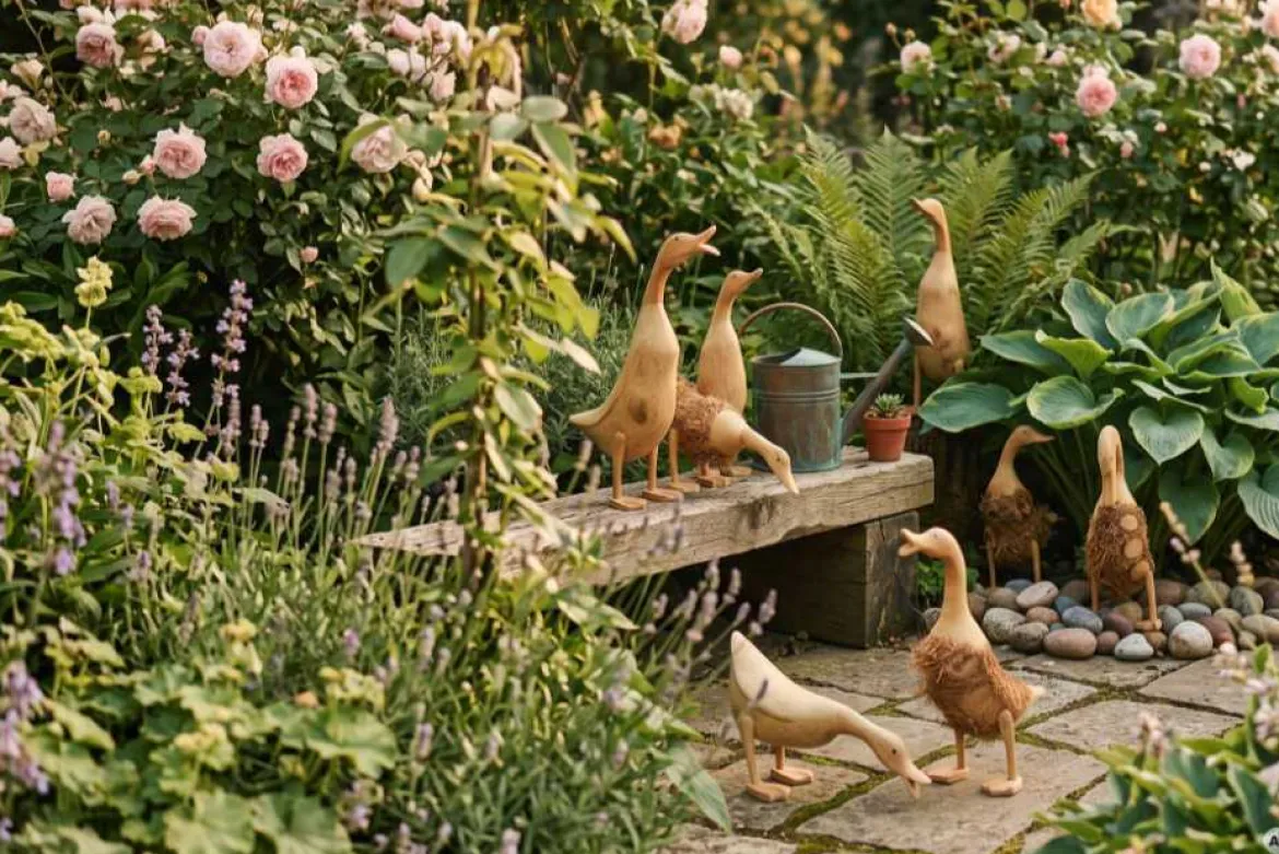 Teak Deko-Ente IDA