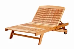 Teak Doppelliege Brighton