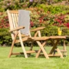 Teak Fußhocker Pisa