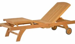 Teak Gartenliege Brighton