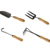Teak Gartenwerkzeug 4er Set Florenz