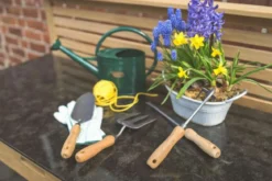 Teak Gartenwerkzeug 4er Set Palermo