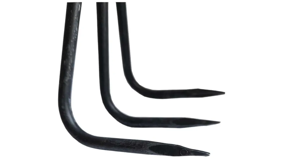 Teak Grubber geschmiedet