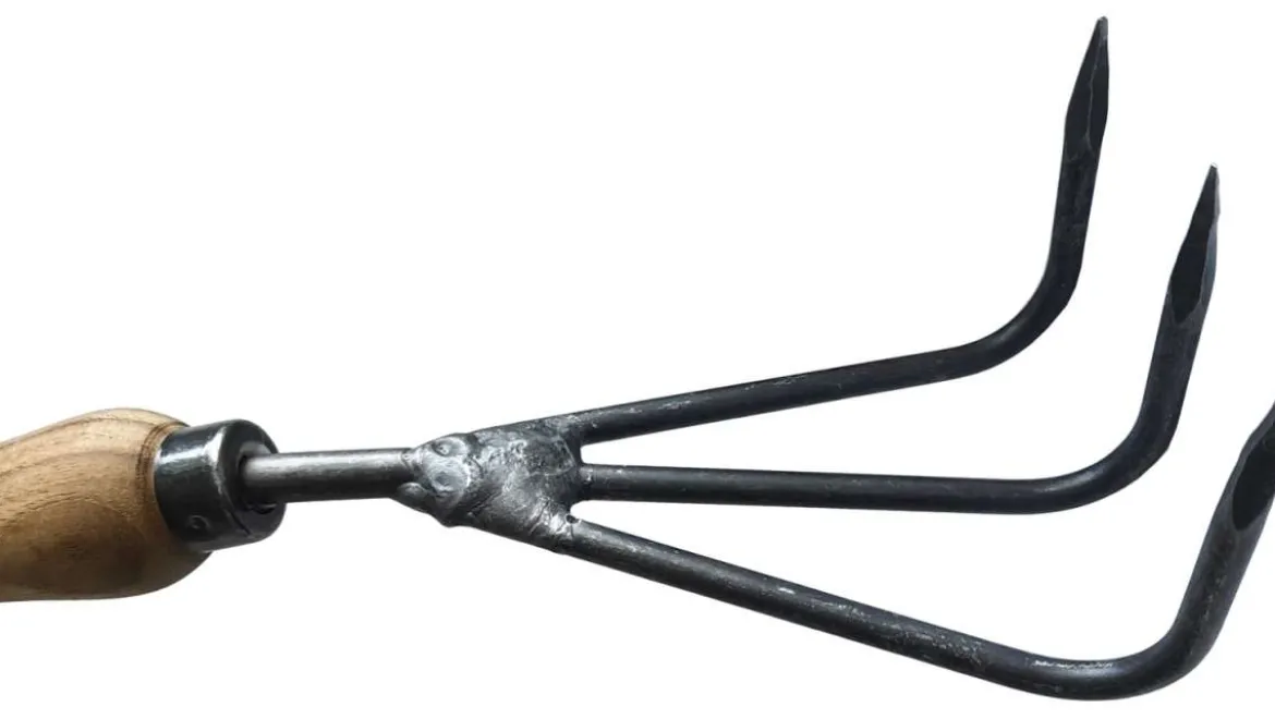 Teak Grubber geschmiedet
